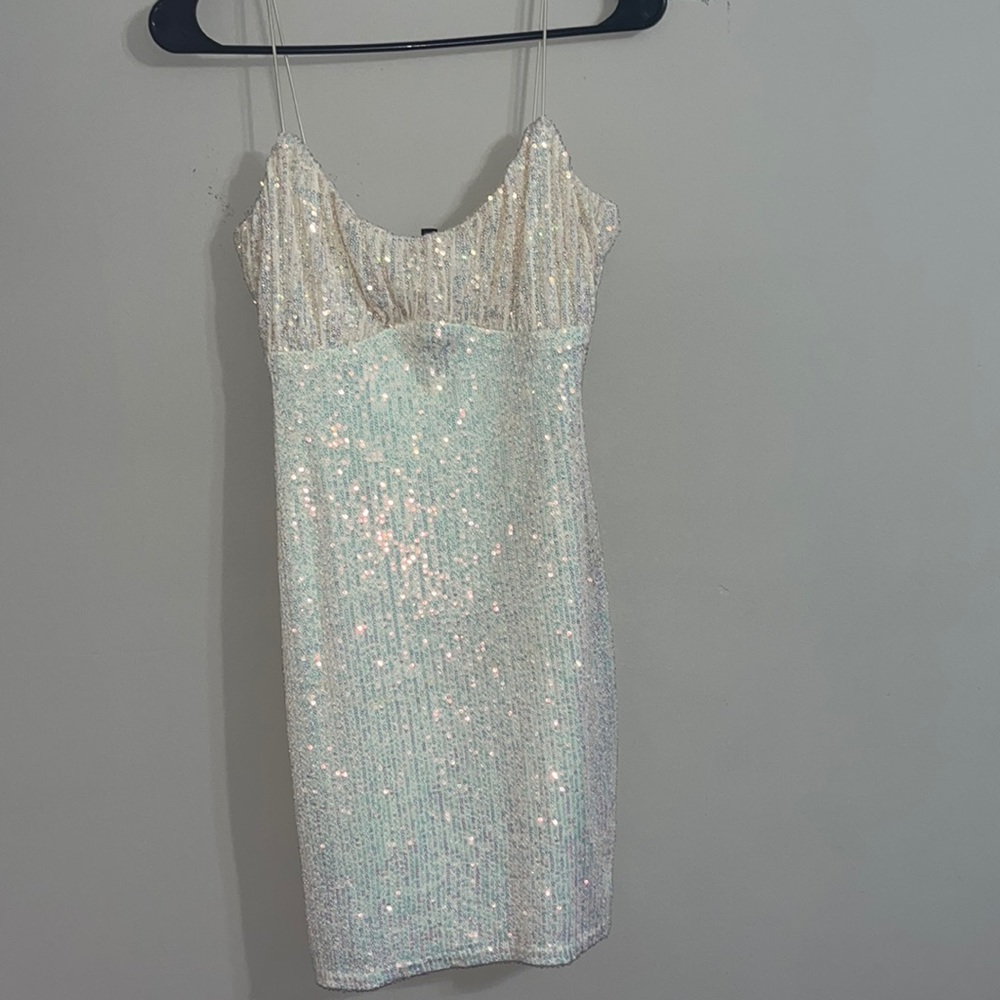 New Windsor Ivory Short Dress